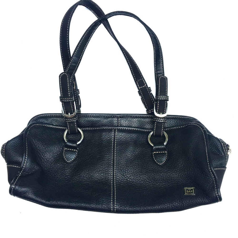 The SAK Small Black Shoulder Bag